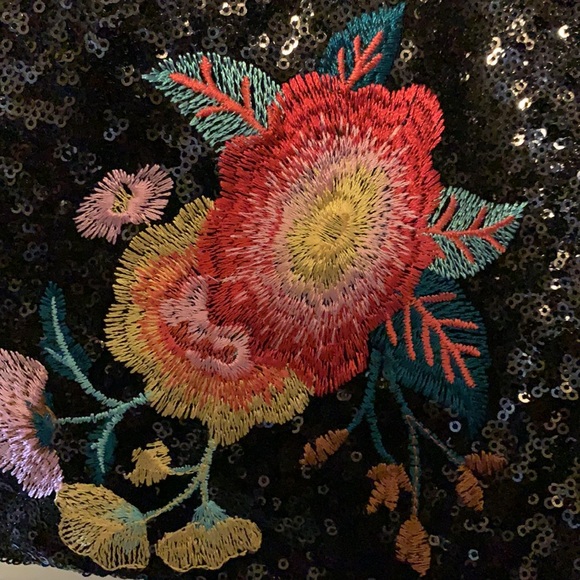 Forever 21 strap sequins and embroidery dress. NWT - Picture 3 of 4